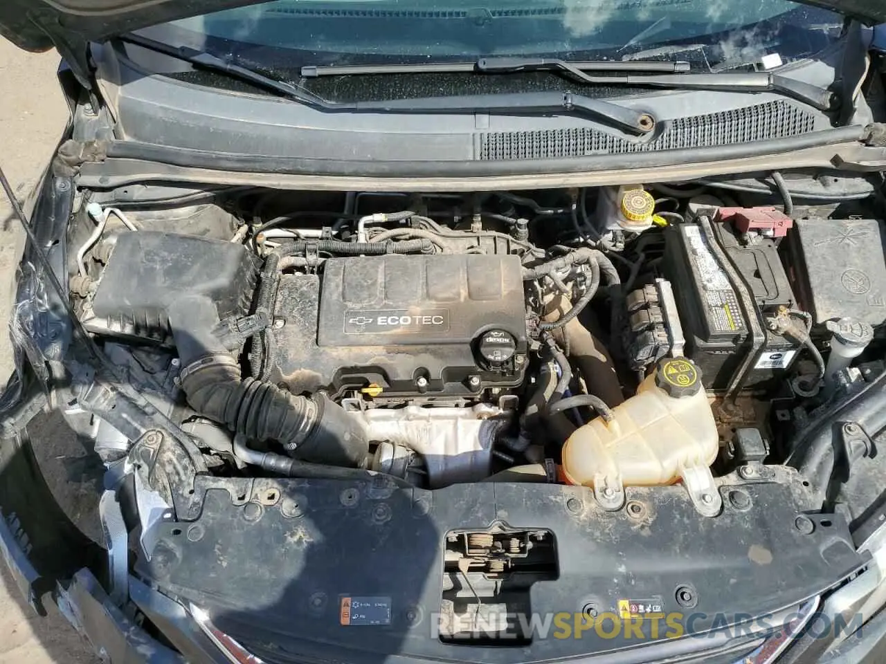 11 Фотография поврежденного автомобиля 1G1JB5SB3K4136220 CHEVROLET SONIC 2019