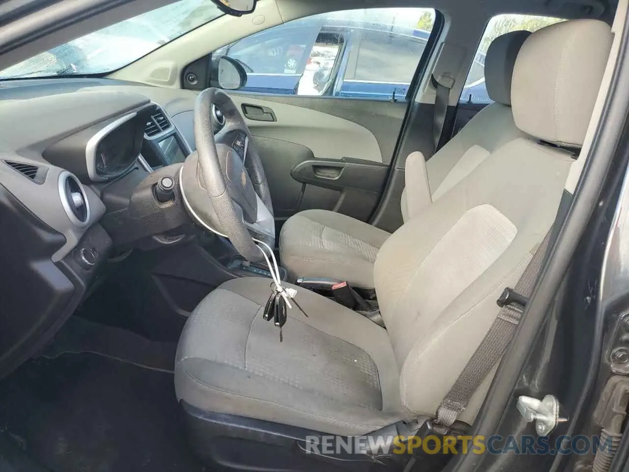 7 Photograph of a damaged car 1G1JB5SB8K4132485 CHEVROLET SONIC 2019