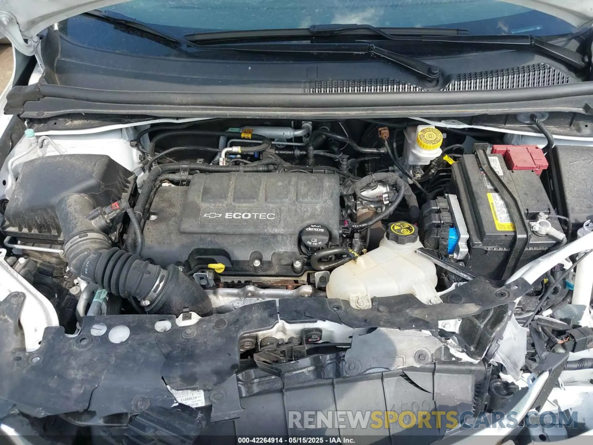 10 Фотография поврежденного автомобиля 1G1JD5SB1K4148053 CHEVROLET SONIC 2019