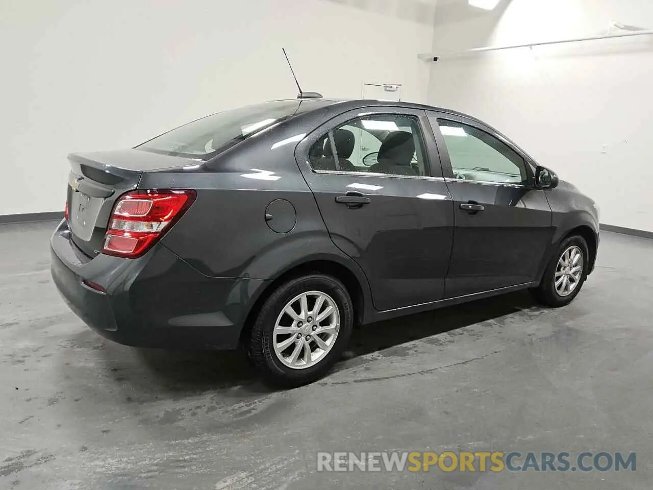 3 Photograph of a damaged car 1G1JD5SB3K4142805 CHEVROLET SONIC 2019
