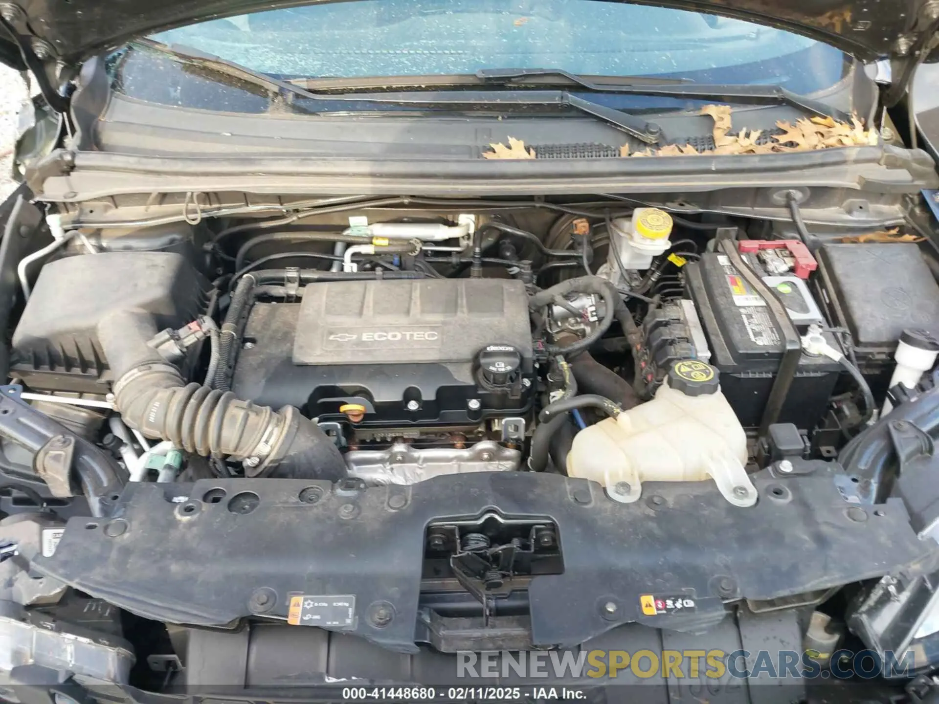 10 Photograph of a damaged car 1G1JD5SB5K4131238 CHEVROLET SONIC 2019