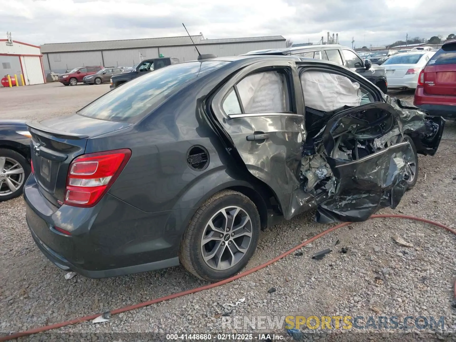 4 Photograph of a damaged car 1G1JD5SB5K4131238 CHEVROLET SONIC 2019