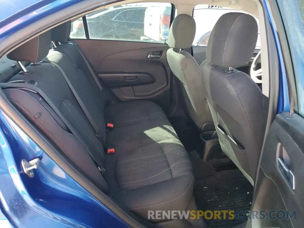 10 Photograph of a damaged car 1G1JD5SB7K4117437 CHEVROLET SONIC 2019