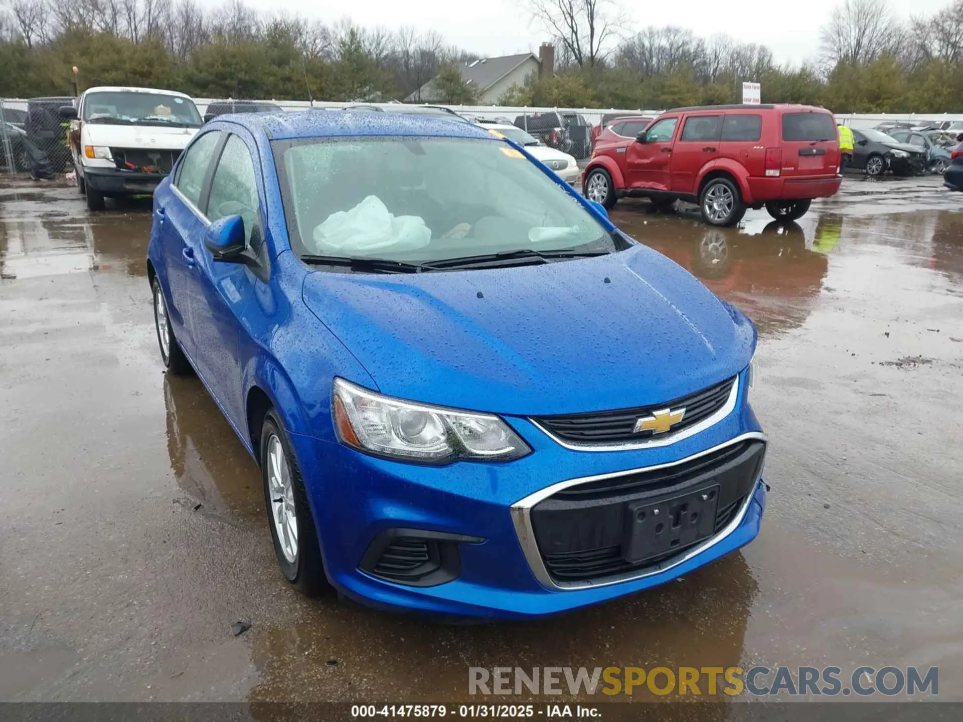 1 Фотография поврежденного автомобиля 1G1JD5SB8K4132562 CHEVROLET SONIC 2019