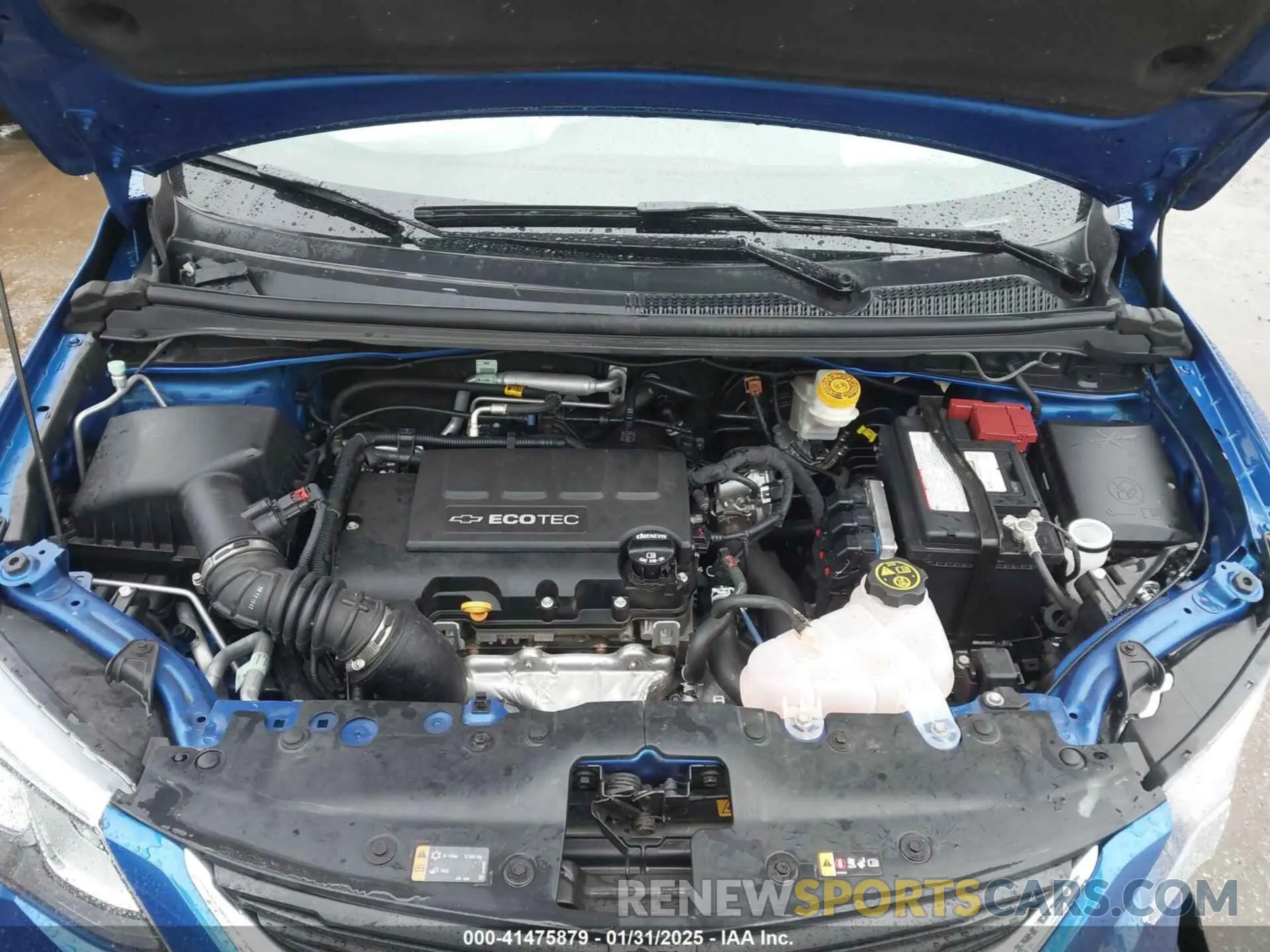 10 Фотография поврежденного автомобиля 1G1JD5SB8K4132562 CHEVROLET SONIC 2019