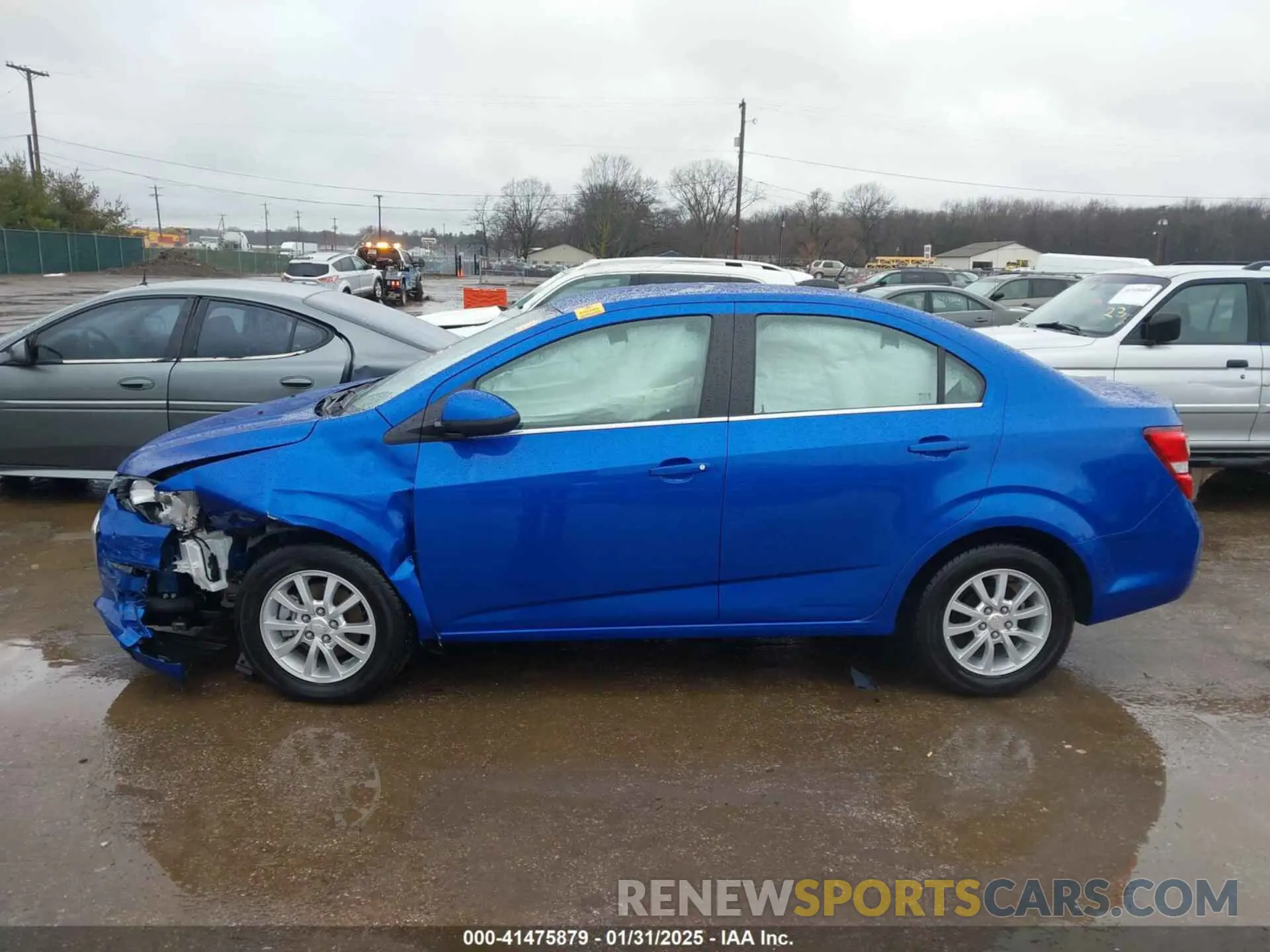 14 Фотография поврежденного автомобиля 1G1JD5SB8K4132562 CHEVROLET SONIC 2019