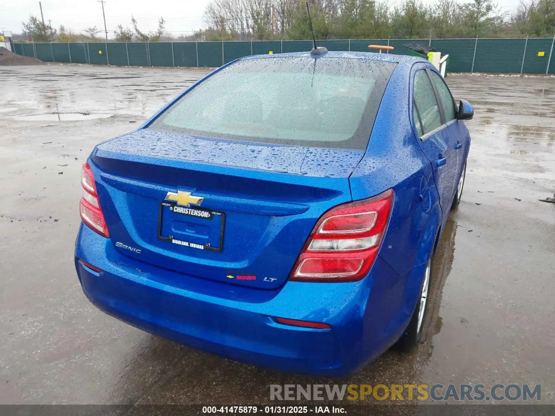 4 Фотография поврежденного автомобиля 1G1JD5SB8K4132562 CHEVROLET SONIC 2019