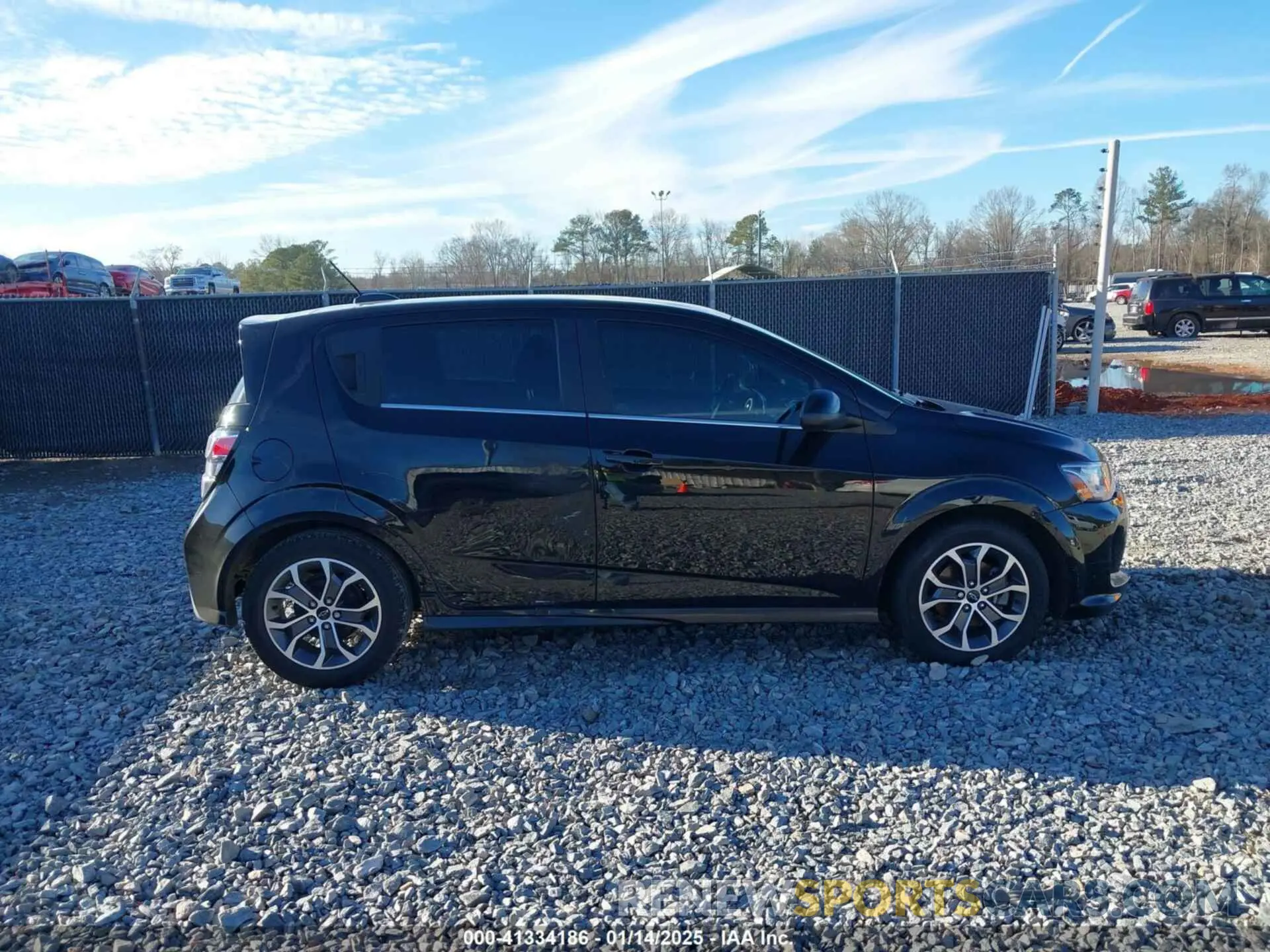13 Photograph of a damaged car 1G1JD6SB0K4150687 CHEVROLET SONIC 2019