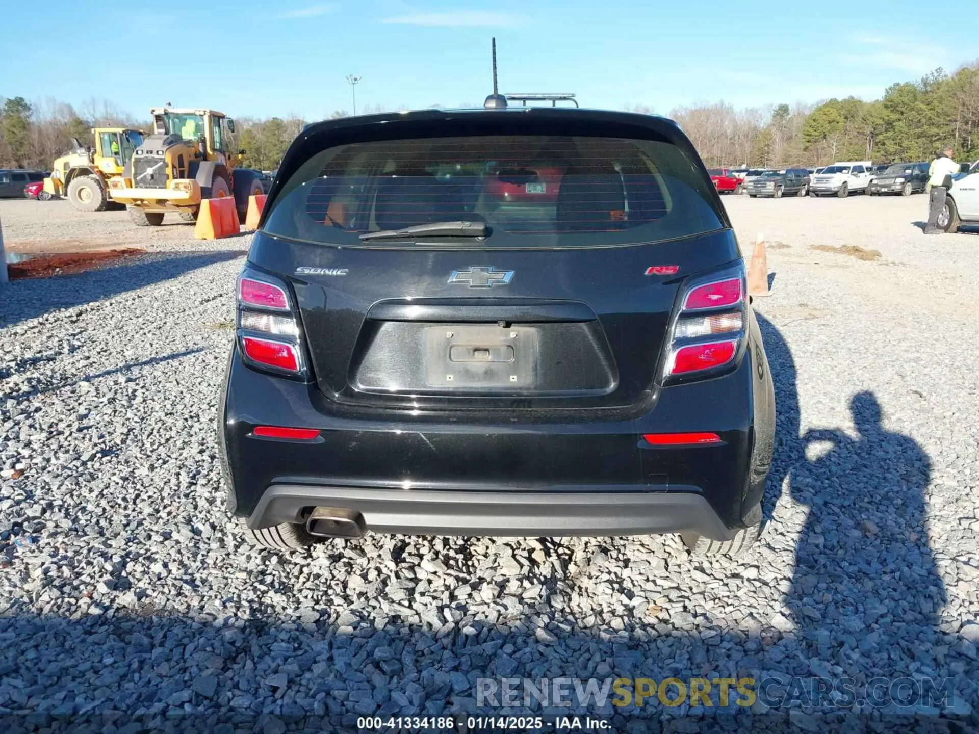 16 Photograph of a damaged car 1G1JD6SB0K4150687 CHEVROLET SONIC 2019