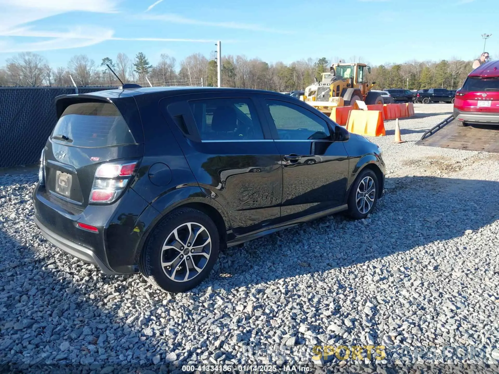 4 Photograph of a damaged car 1G1JD6SB0K4150687 CHEVROLET SONIC 2019