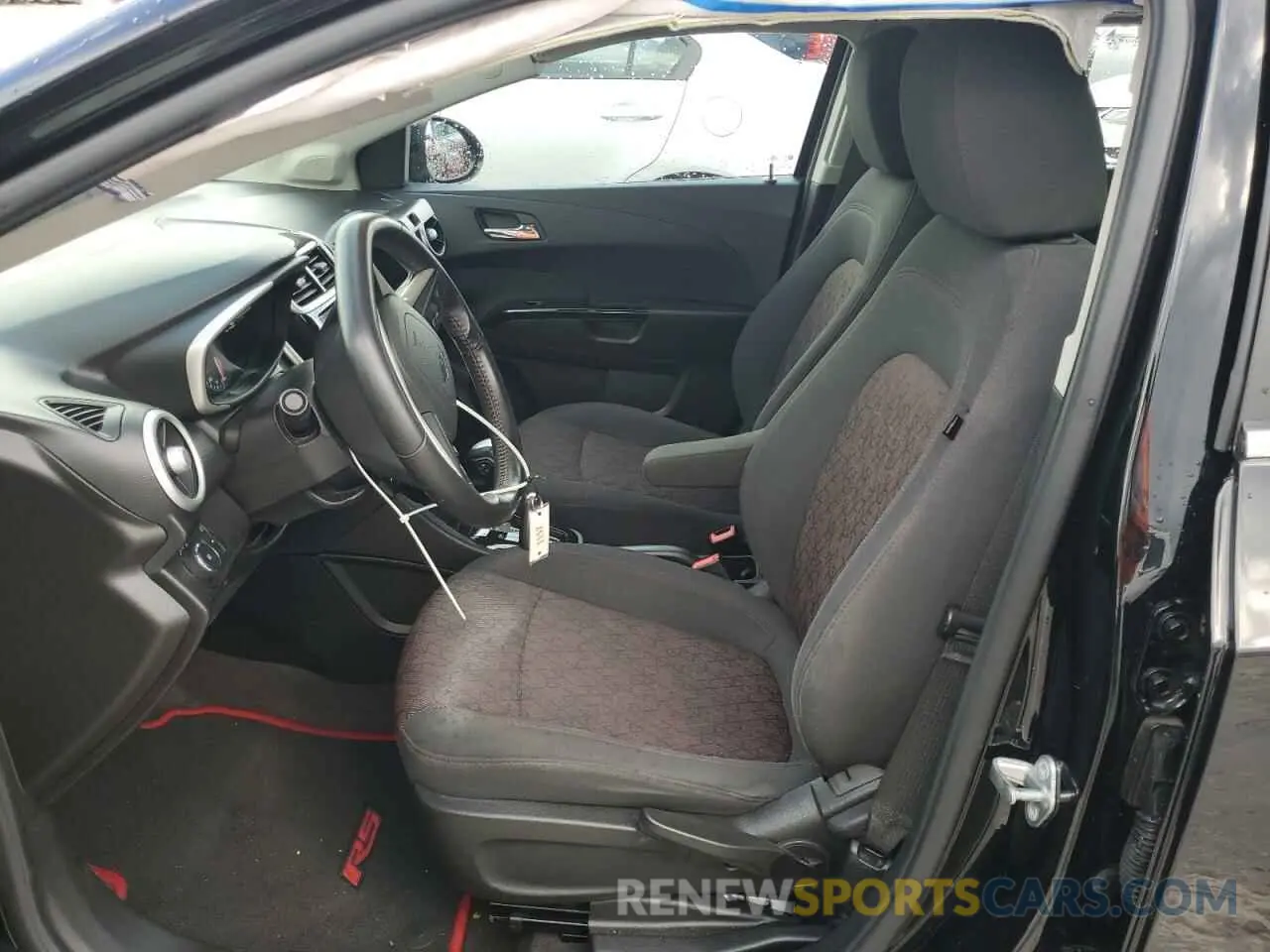 7 Photograph of a damaged car 1G1JD6SB6K4134106 CHEVROLET SONIC 2019
