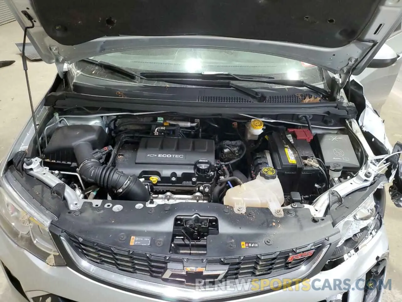 11 Photograph of a damaged car 1G1JD6SB8K4138545 CHEVROLET SONIC 2019