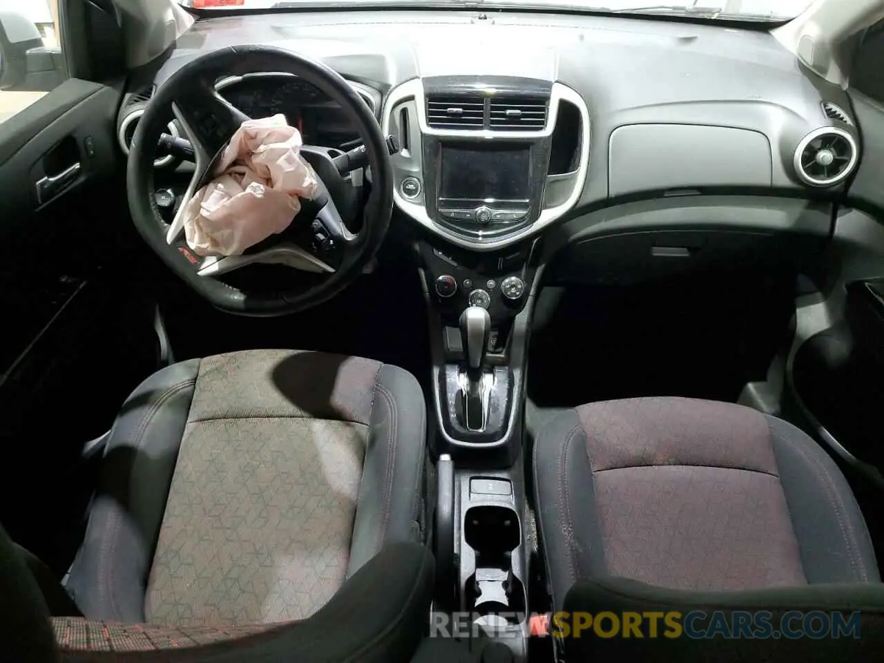 8 Photograph of a damaged car 1G1JD6SB8K4138545 CHEVROLET SONIC 2019