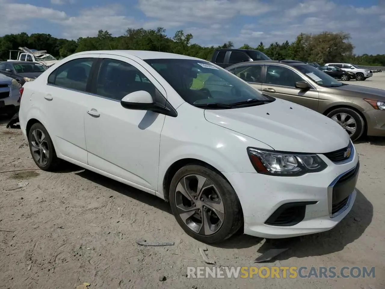 4 Фотография поврежденного автомобиля 1G1JF5SB5K4121481 CHEVROLET SONIC 2019