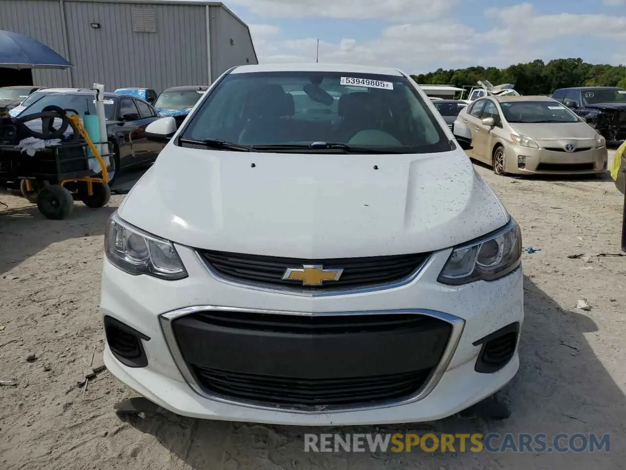 5 Фотография поврежденного автомобиля 1G1JF5SB5K4121481 CHEVROLET SONIC 2019