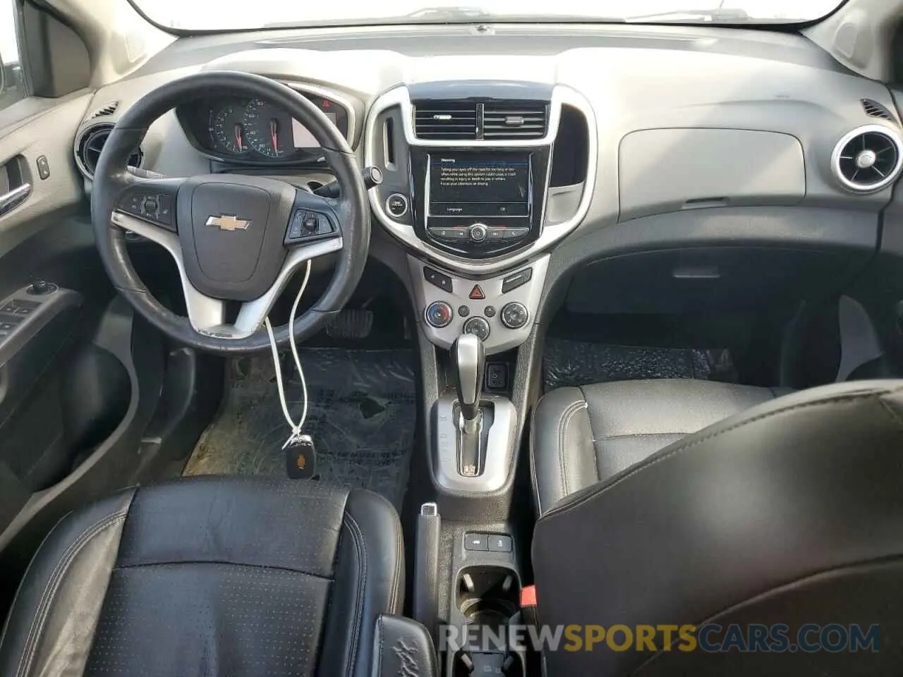 8 Фотография поврежденного автомобиля 1G1JF5SB5K4121481 CHEVROLET SONIC 2019
