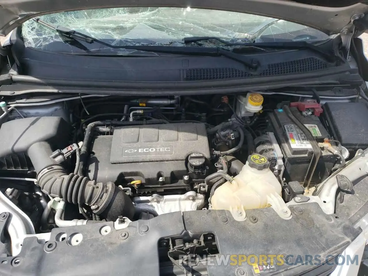 11 Photograph of a damaged car 1G1JF5SB5K4122176 CHEVROLET SONIC 2019