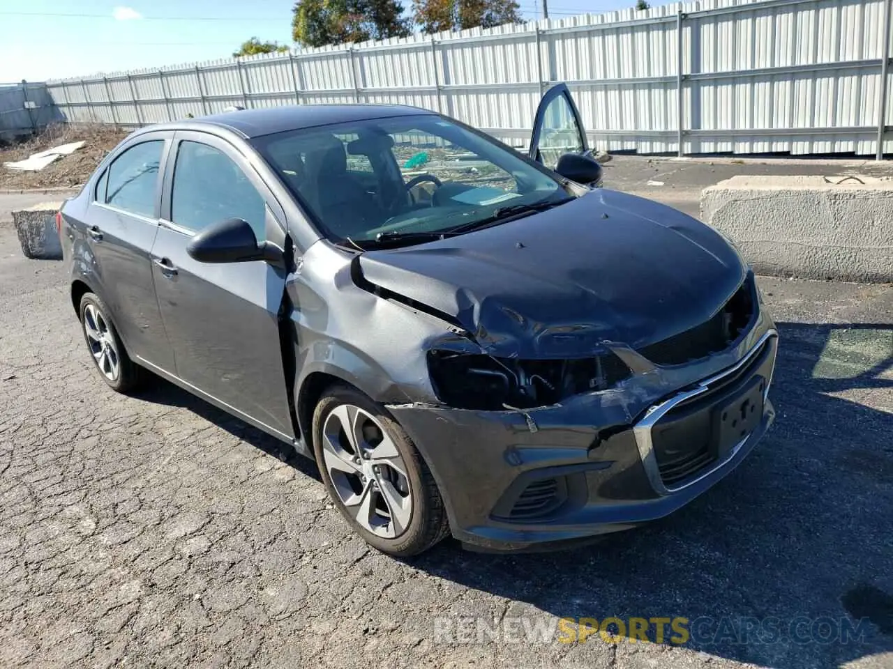 4 Photograph of a damaged car 1G1JF5SB9K4122830 CHEVROLET SONIC 2019
