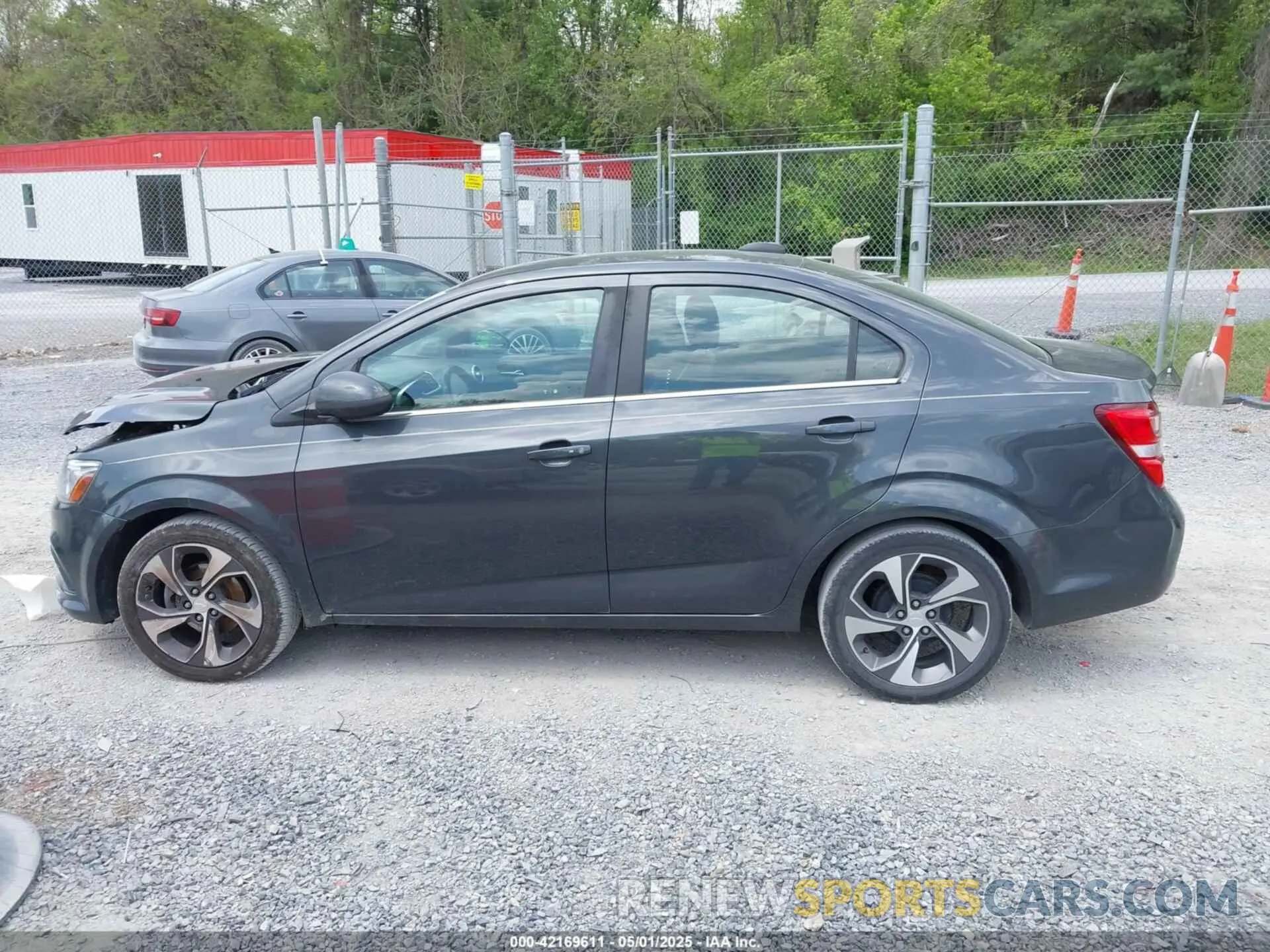 14 Photograph of a damaged car 1G1JF5SBXK4124196 CHEVROLET SONIC 2019