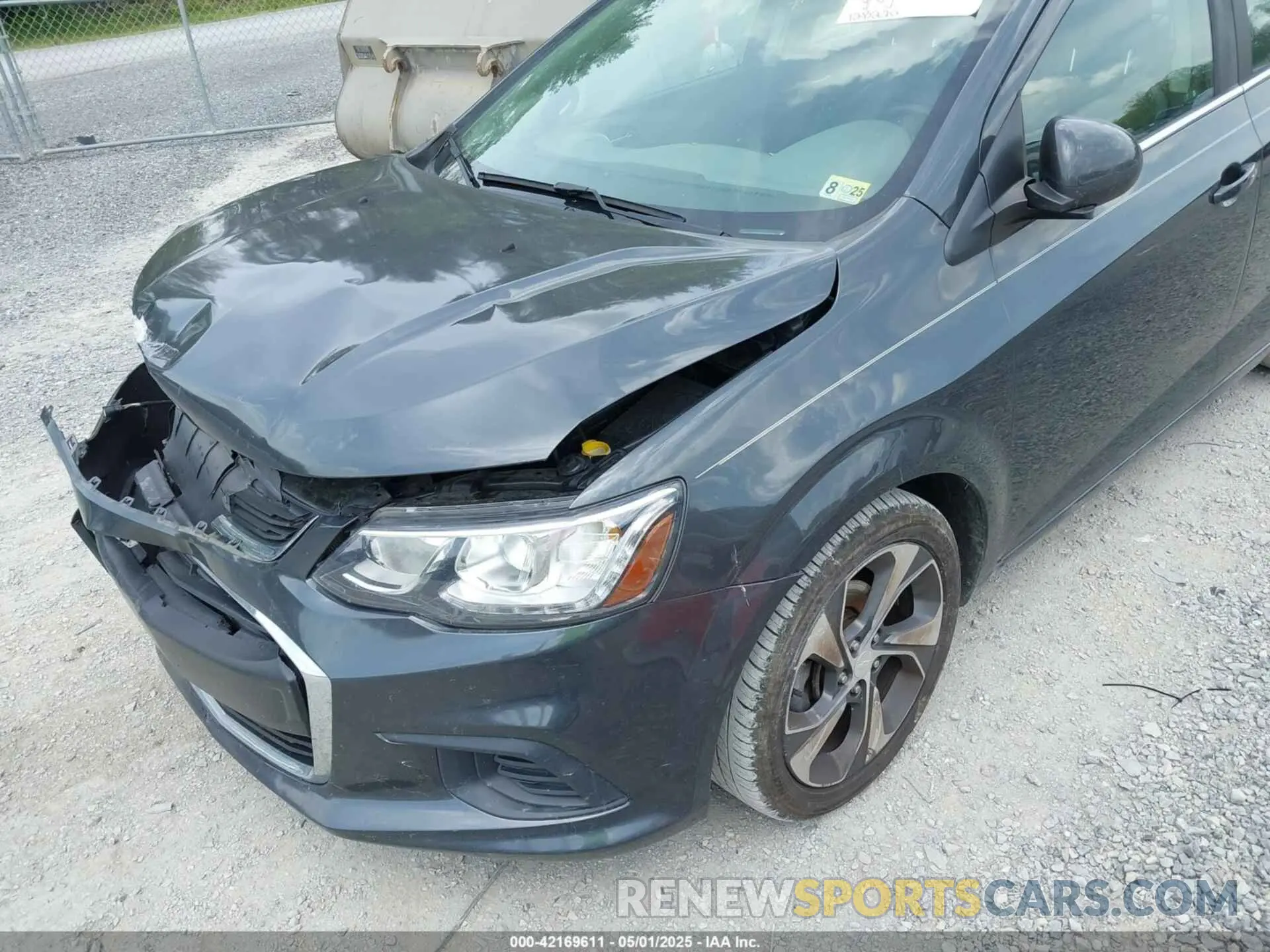 17 Photograph of a damaged car 1G1JF5SBXK4124196 CHEVROLET SONIC 2019