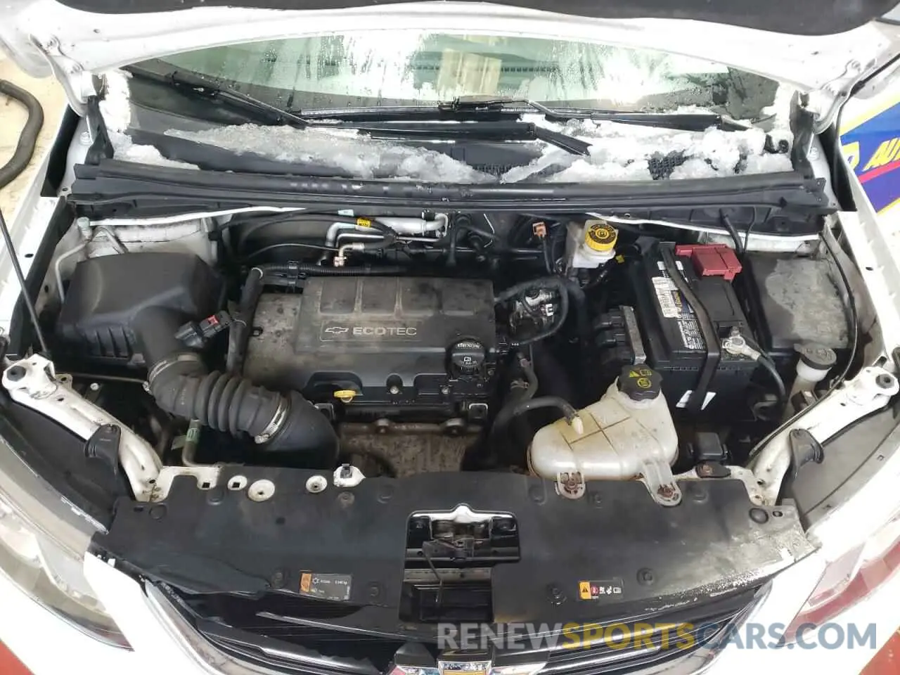 11 Photograph of a damaged car 1G1JG6SB3K4144986 CHEVROLET SONIC 2019
