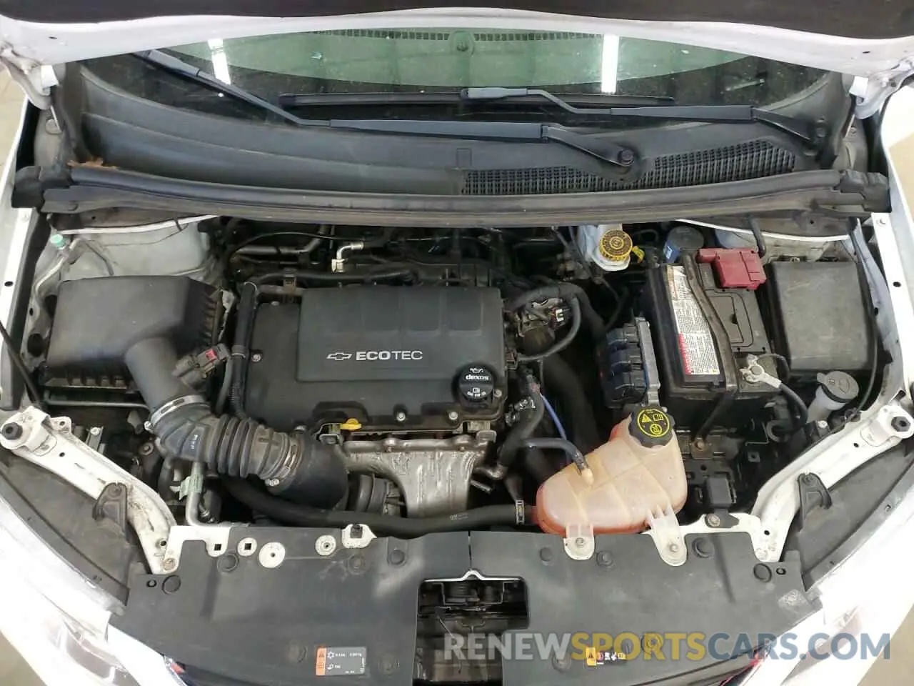 11 Photograph of a damaged car 1G1JG6SB4K4142812 CHEVROLET SONIC 2019