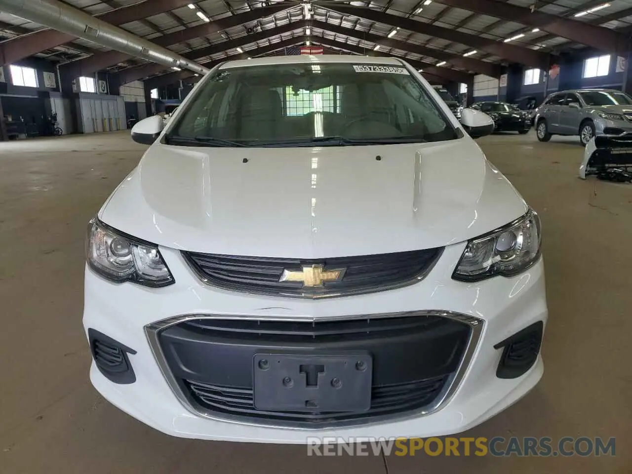 5 Photograph of a damaged car 1G1JG6SB4K4142812 CHEVROLET SONIC 2019