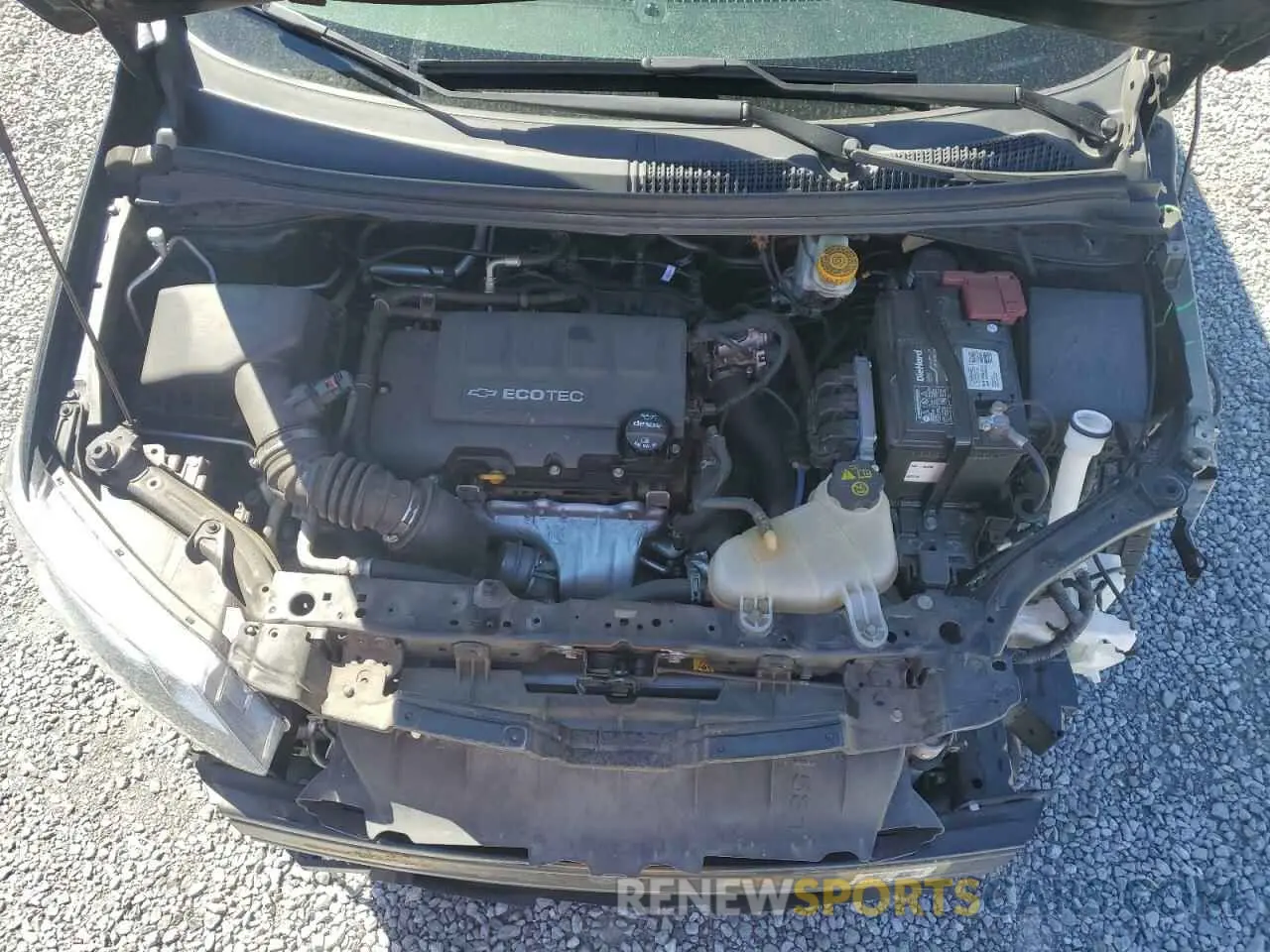 11 Фотография поврежденного автомобиля 1G1JG6SB6K4136817 CHEVROLET SONIC 2019