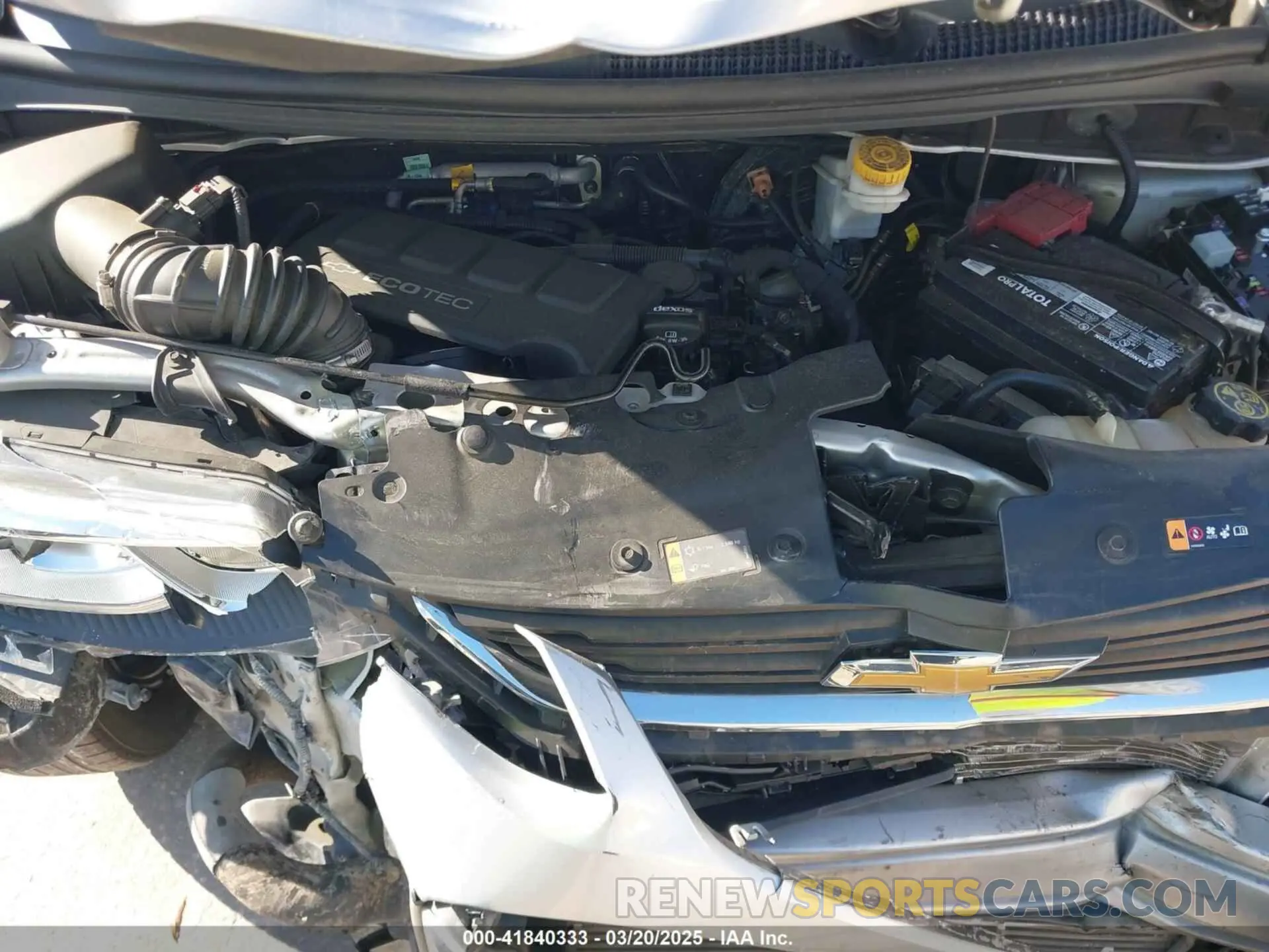 10 Photograph of a damaged car 1G1JB5SB0L4100812 CHEVROLET SONIC 2020