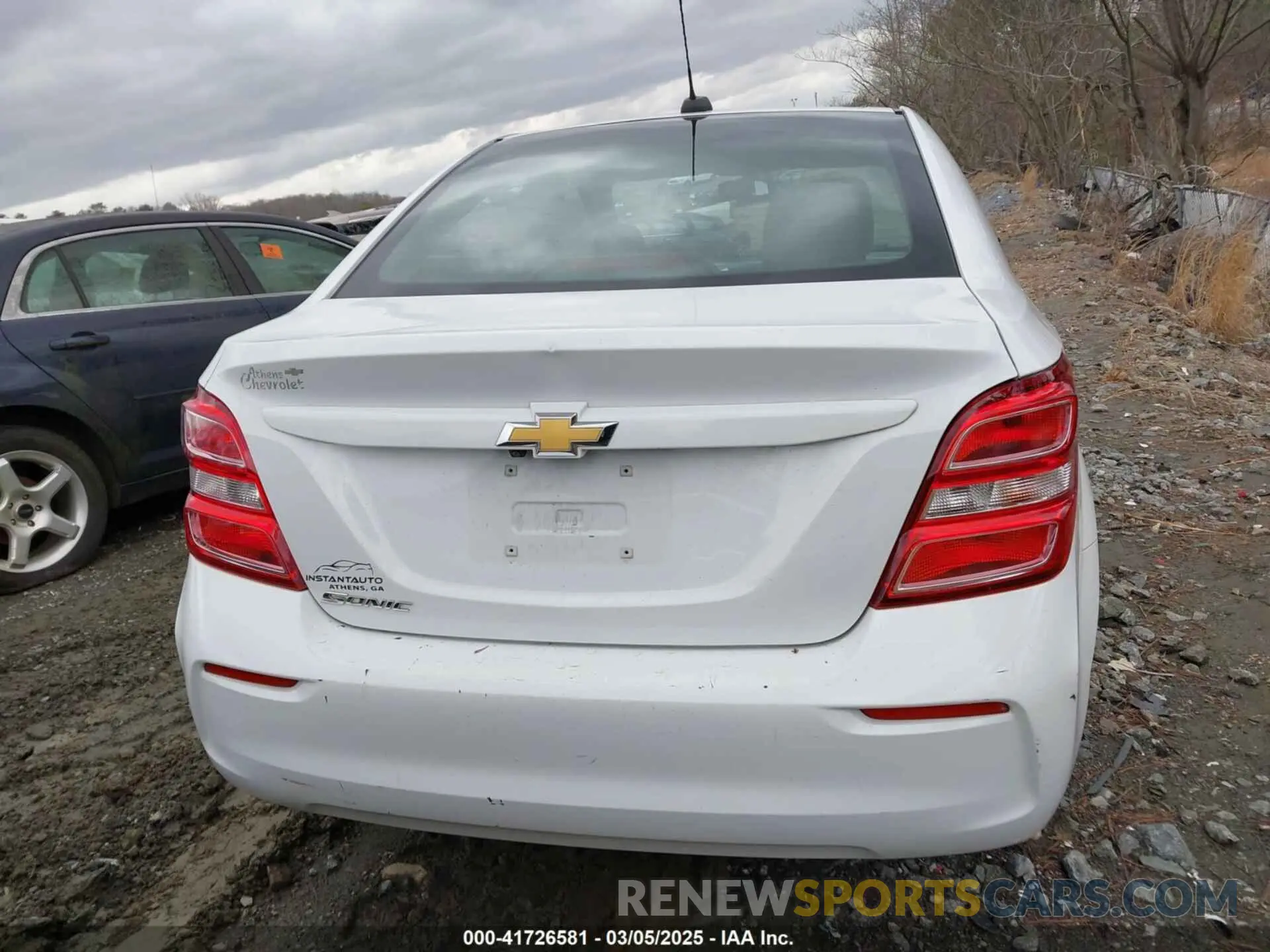 16 Photograph of a damaged car 1G1JB5SB6L4141493 CHEVROLET SONIC 2020