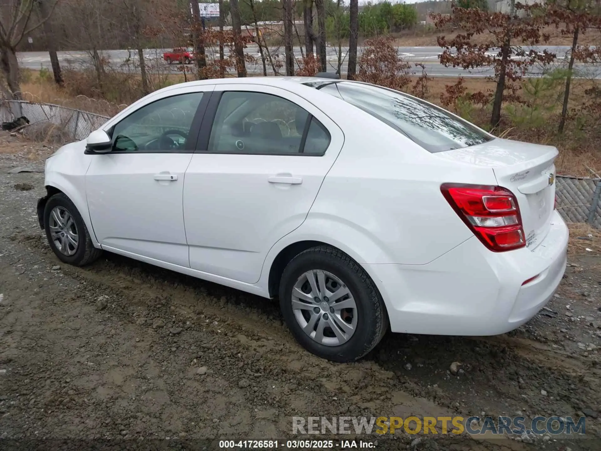 3 Photograph of a damaged car 1G1JB5SB6L4141493 CHEVROLET SONIC 2020