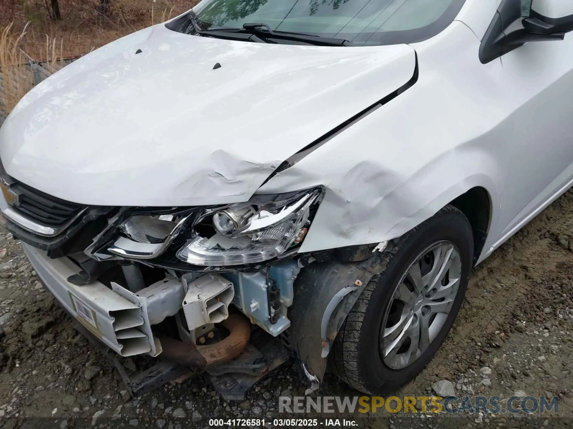 6 Photograph of a damaged car 1G1JB5SB6L4141493 CHEVROLET SONIC 2020