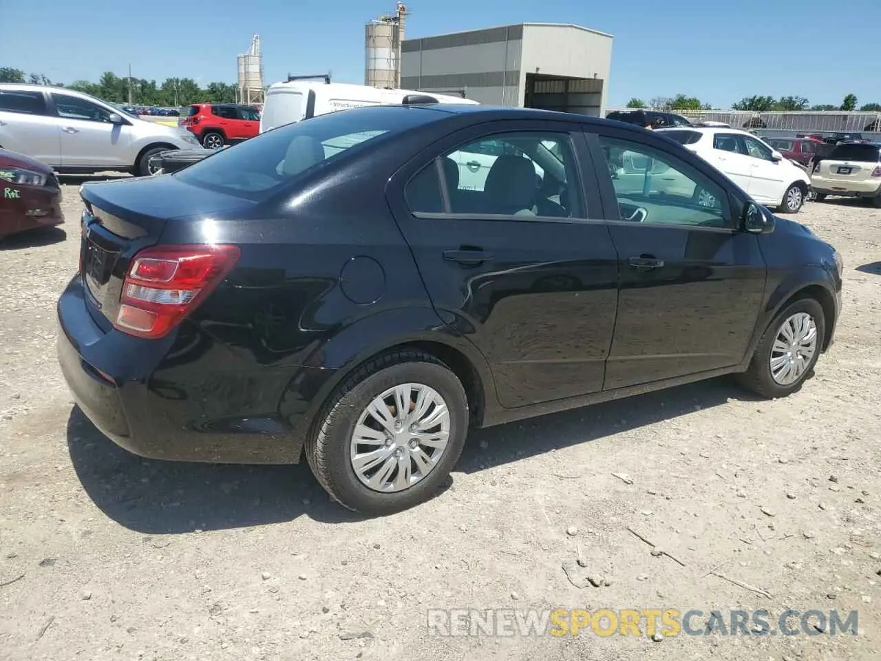 3 Photograph of a damaged car 1G1JB5SB7L4107997 CHEVROLET SONIC 2020