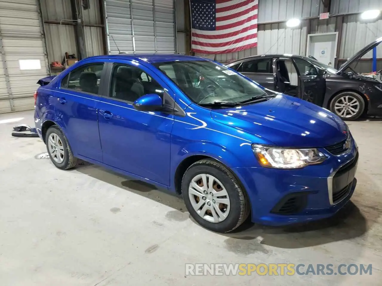 4 Photograph of a damaged car 1G1JB5SBXL4140461 CHEVROLET SONIC 2020