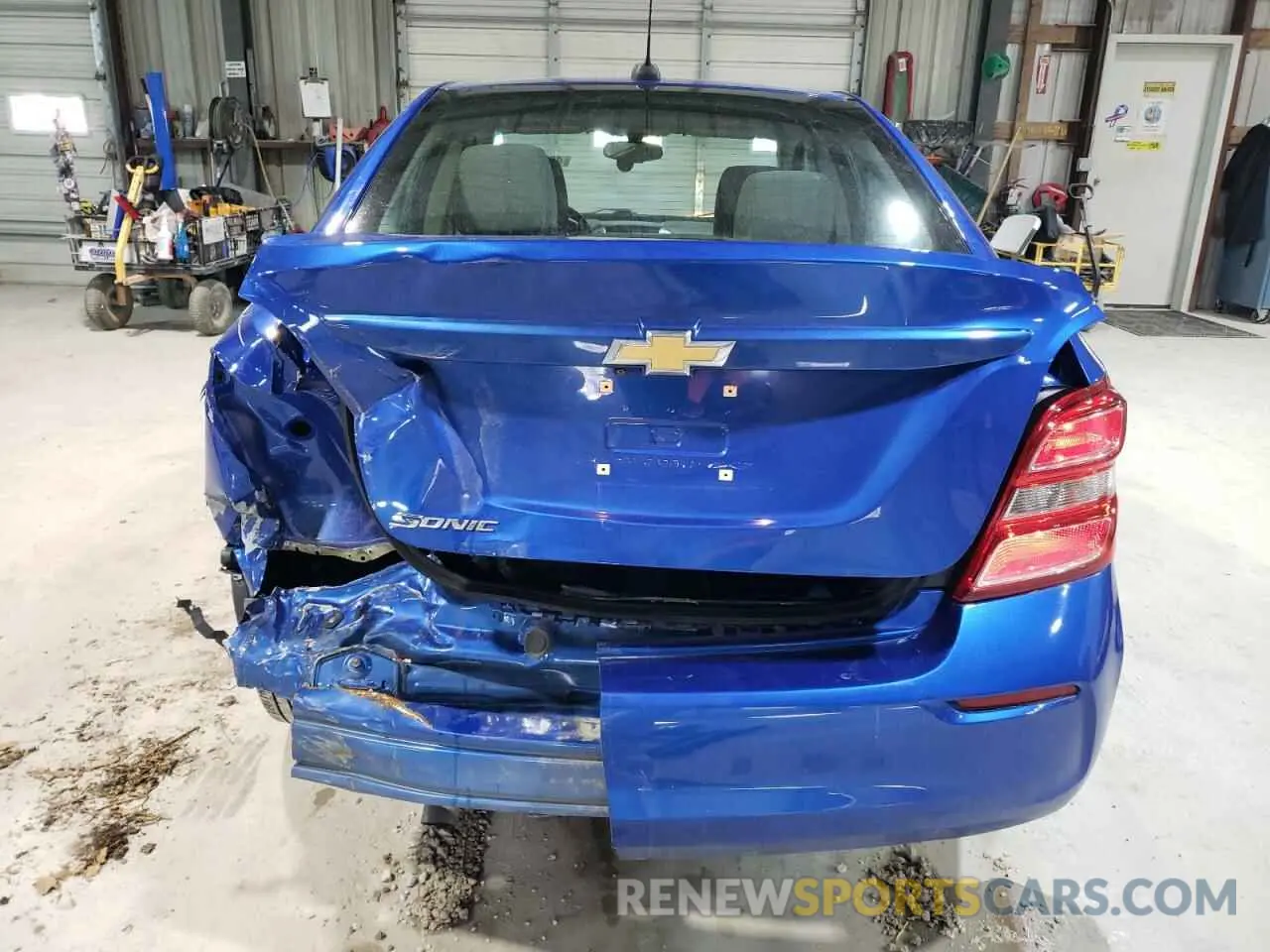 6 Photograph of a damaged car 1G1JB5SBXL4140461 CHEVROLET SONIC 2020