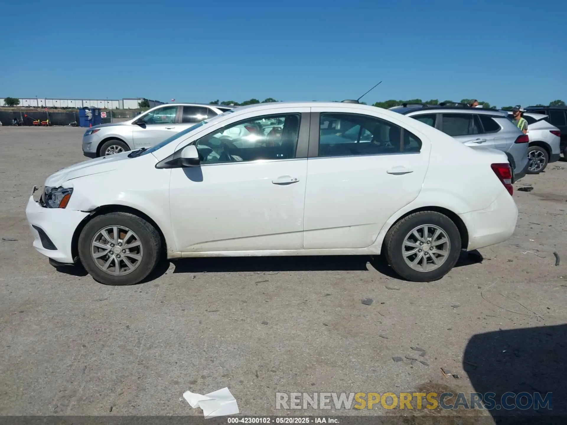 14 Photograph of a damaged car 1G1JD5SB0L4103610 CHEVROLET SONIC 2020