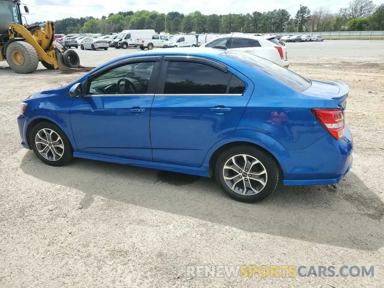 2 Photograph of a damaged car 1G1JD5SB0L4141533 CHEVROLET SONIC 2020