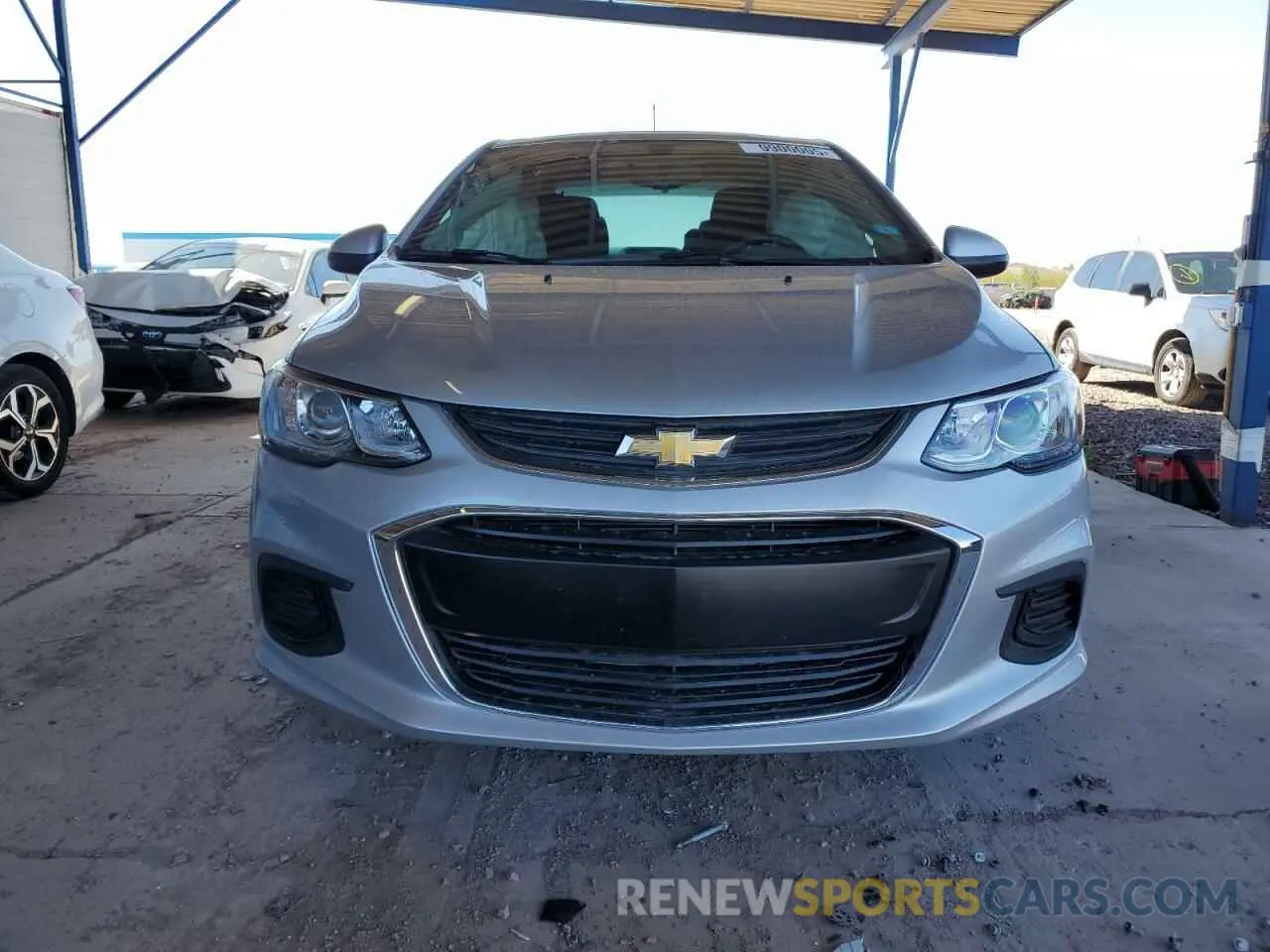 5 Photograph of a damaged car 1G1JD5SB1L4103874 CHEVROLET SONIC 2020