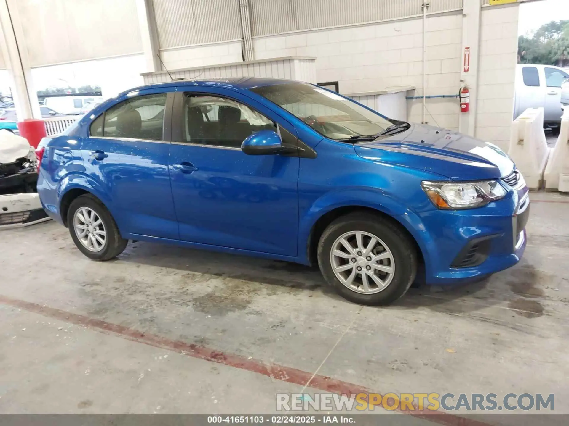 1 Photograph of a damaged car 1G1JD5SB2L4138455 CHEVROLET SONIC 2020