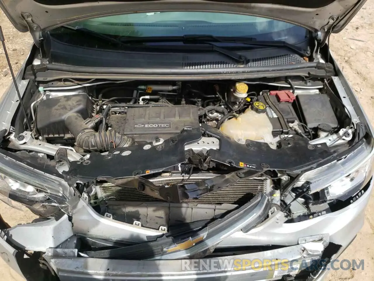 11 Photograph of a damaged car 1G1JD5SB3L4101575 CHEVROLET SONIC 2020