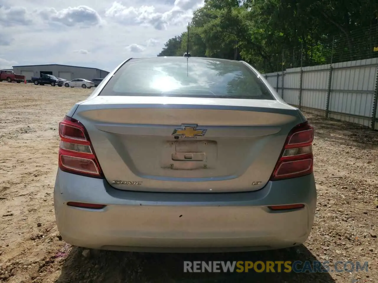 6 Photograph of a damaged car 1G1JD5SB3L4101575 CHEVROLET SONIC 2020