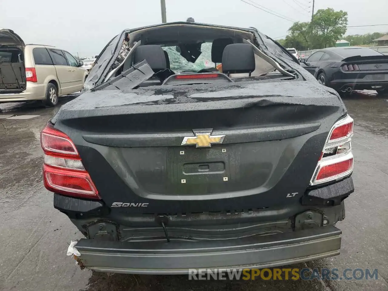 6 Photograph of a damaged car 1G1JD5SB5L4103859 CHEVROLET SONIC 2020