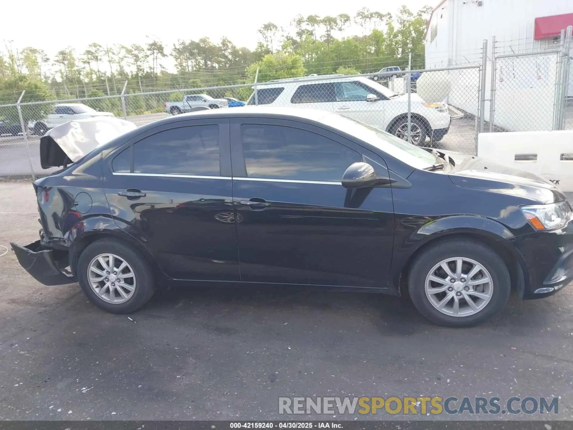 13 Photograph of a damaged car 1G1JD5SB5L4106602 CHEVROLET SONIC 2020