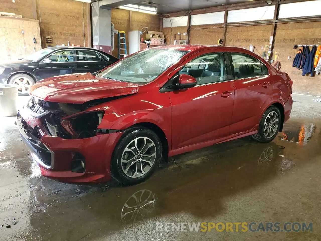 1 Photograph of a damaged car 1G1JD5SB6L4142413 CHEVROLET SONIC 2020