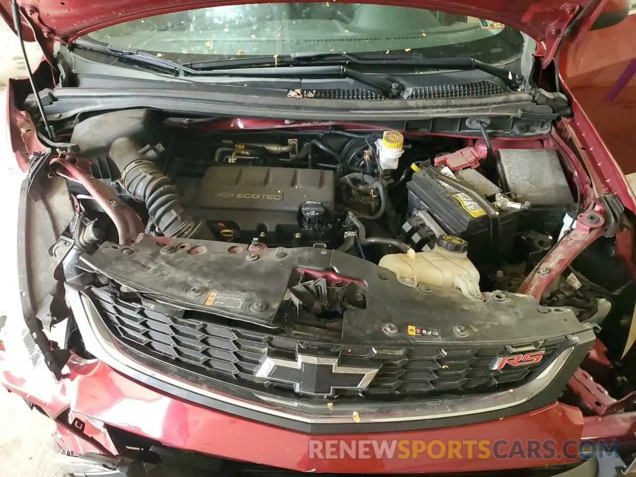 11 Photograph of a damaged car 1G1JD5SB6L4142413 CHEVROLET SONIC 2020