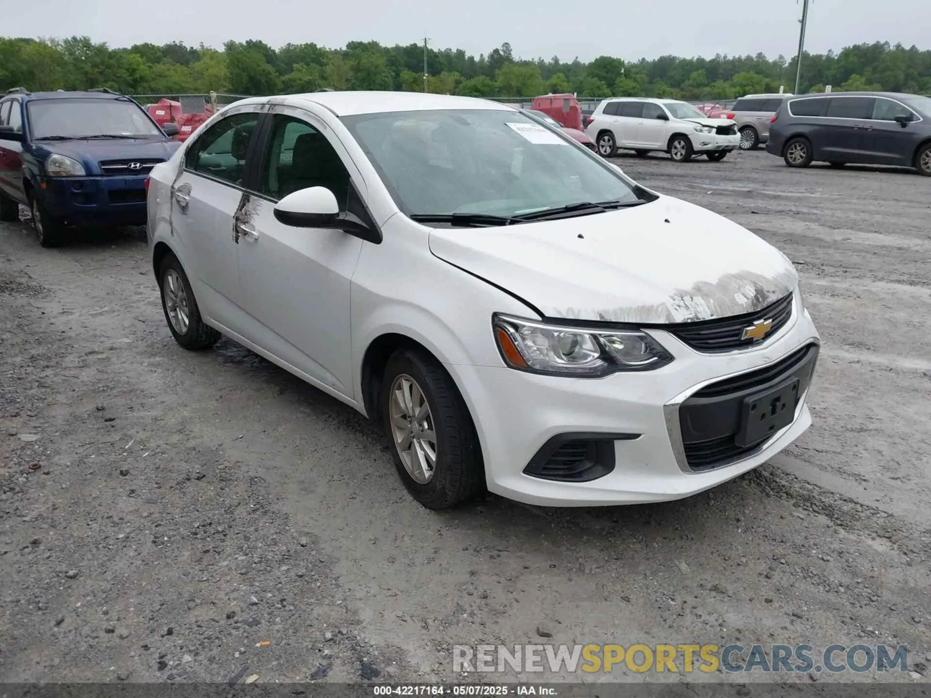 1 Фотография поврежденного автомобиля 1G1JD5SB7L4140587 CHEVROLET SONIC 2020