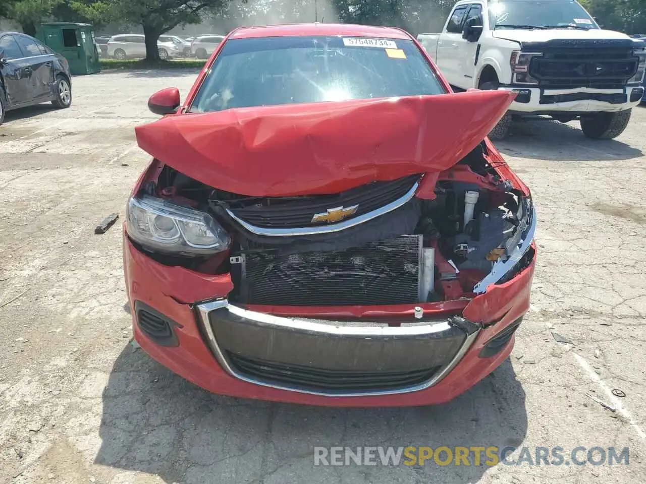 5 Фотография поврежденного автомобиля 1G1JD5SB8L4103807 CHEVROLET SONIC 2020