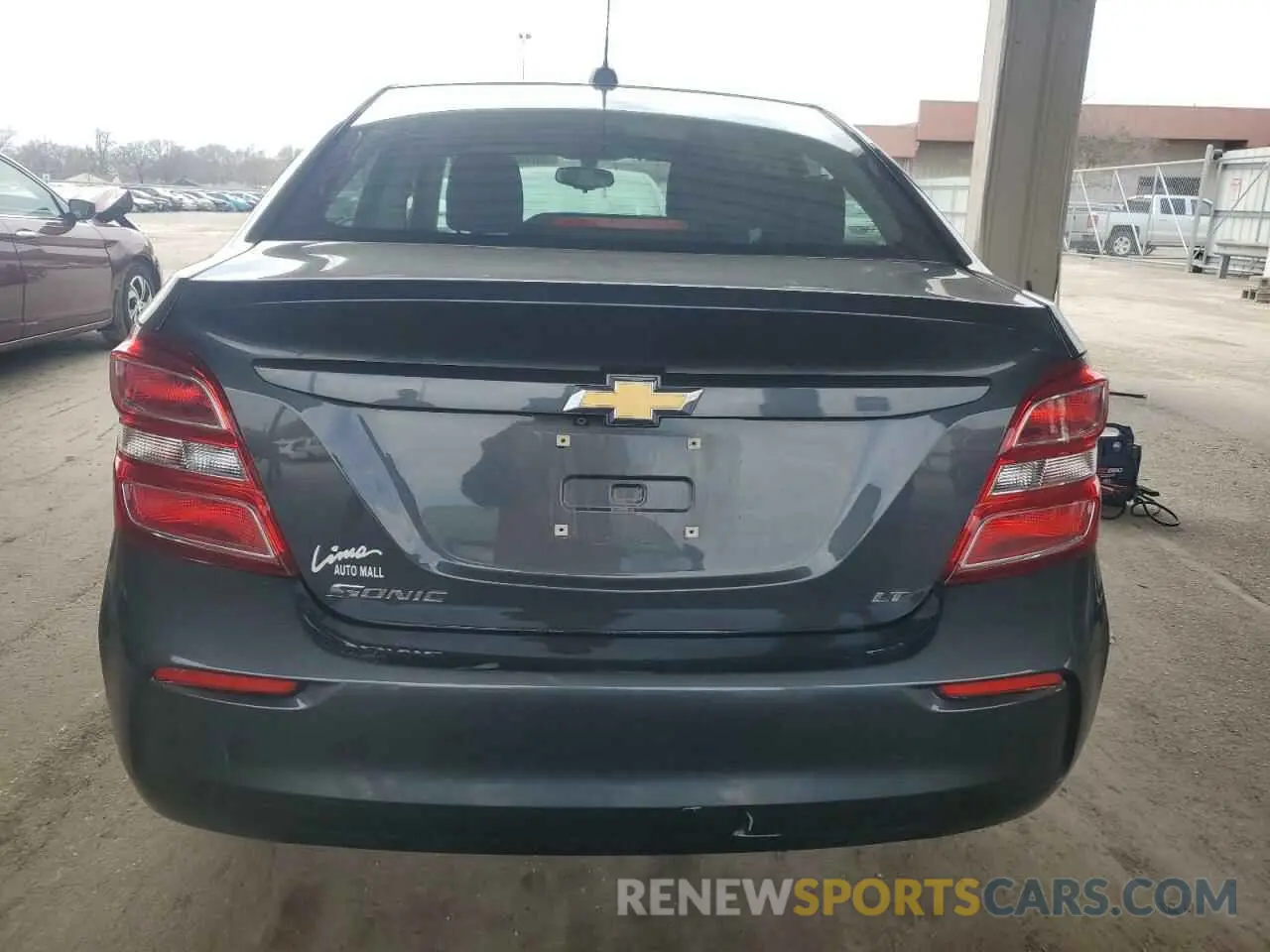 6 Photograph of a damaged car 1G1JD5SB8L4134023 CHEVROLET SONIC 2020