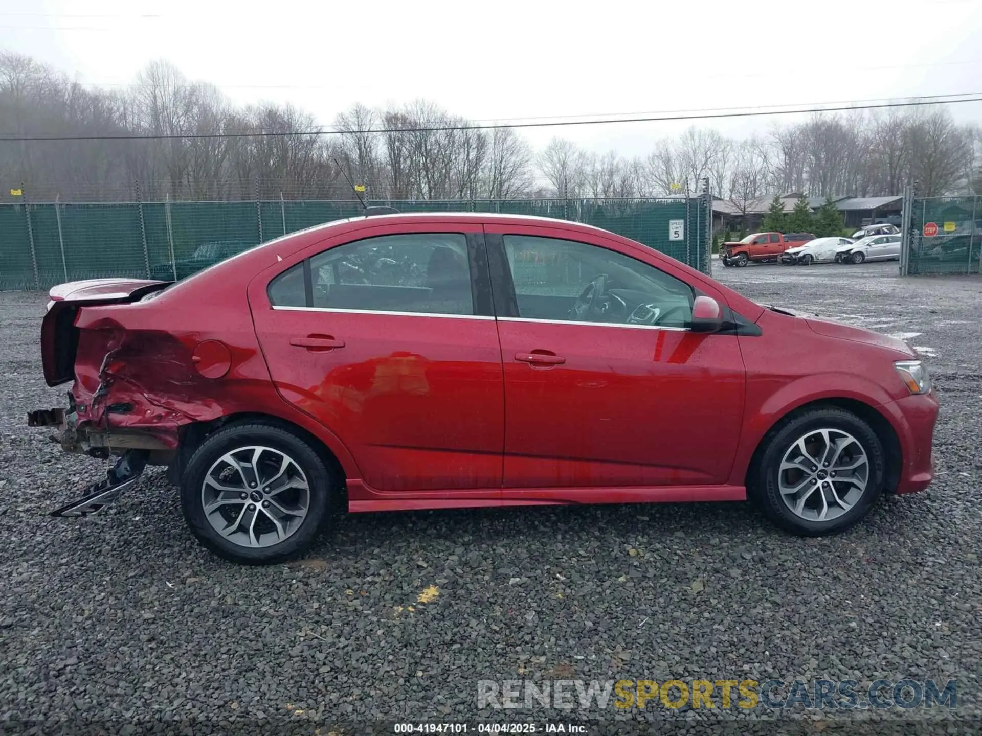 14 Фотография поврежденного автомобиля 1G1JD5SBXL4104117 CHEVROLET SONIC 2020