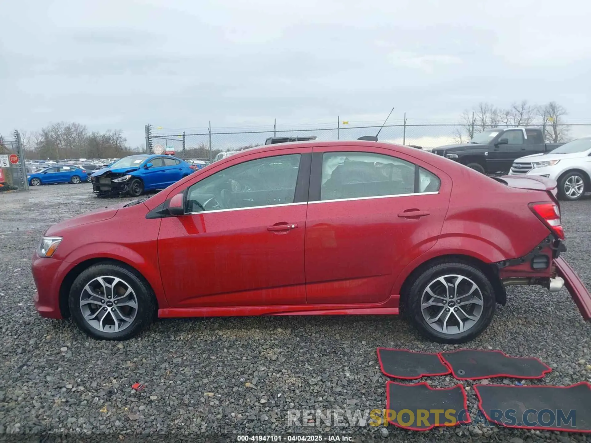 15 Фотография поврежденного автомобиля 1G1JD5SBXL4104117 CHEVROLET SONIC 2020